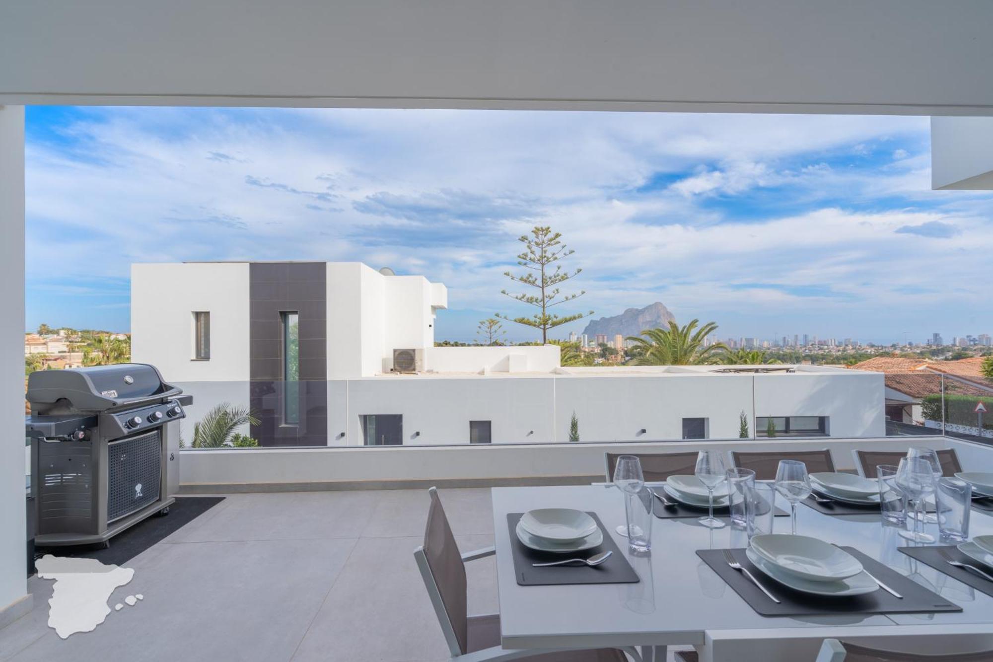 Costablancadreams Villa White Flamingo In กัลเป ภายนอก รูปภาพ